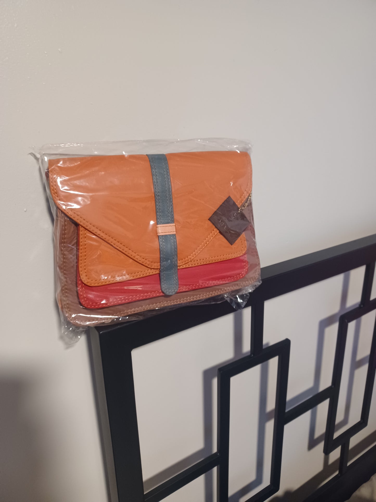 Leather sling/shoulder bag / clutch