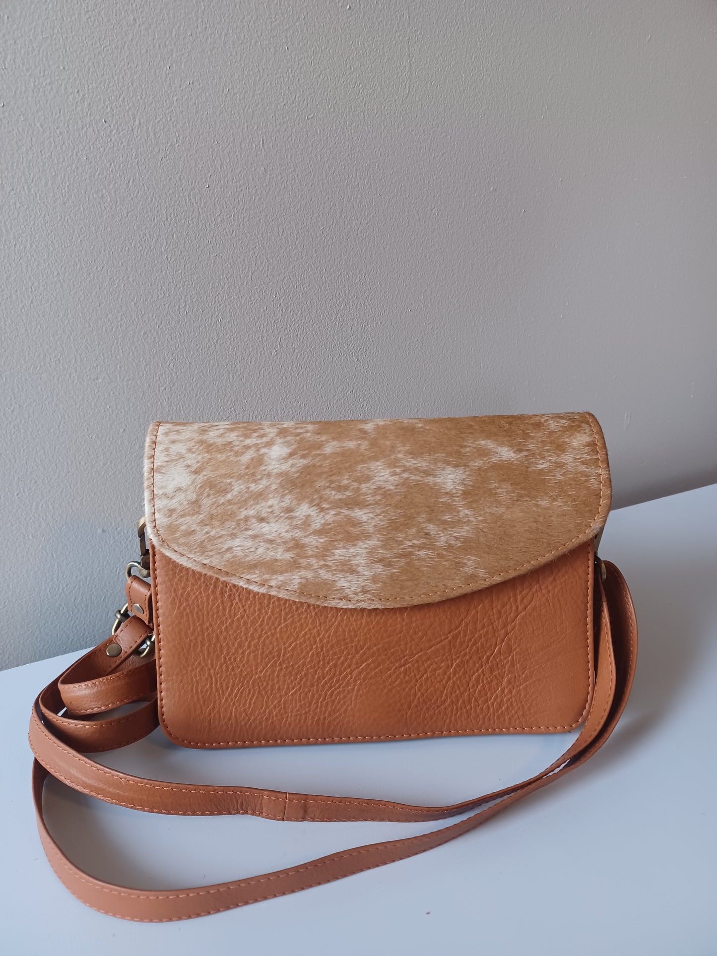 Leather sling/ shoulder bag