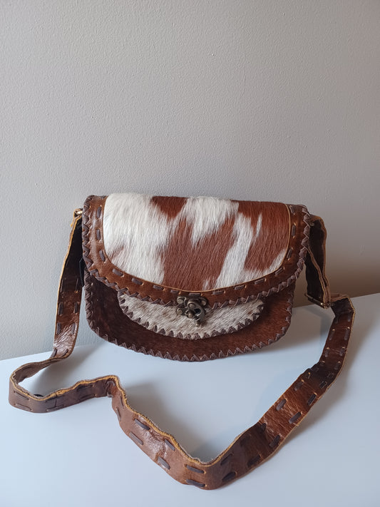 Leather sling/shoulder bag